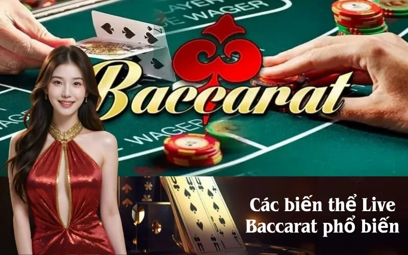 Các biến thể Live Baccarat phổ biến