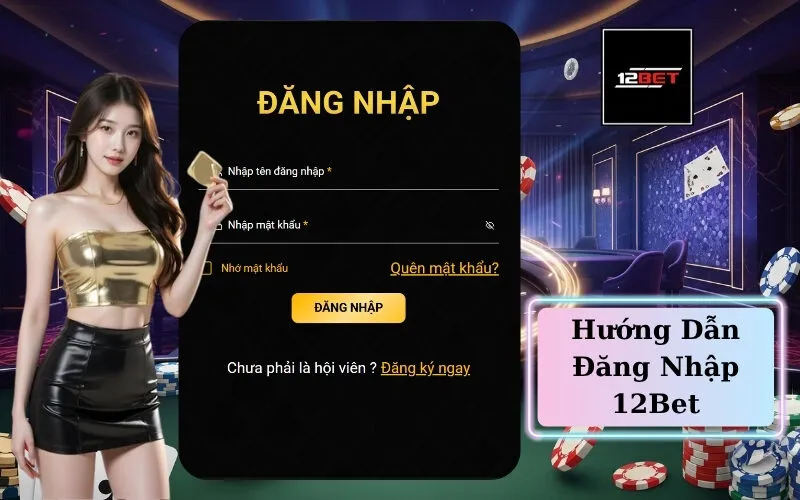 Hướng Dẫn Đăng Nhập 12Bet